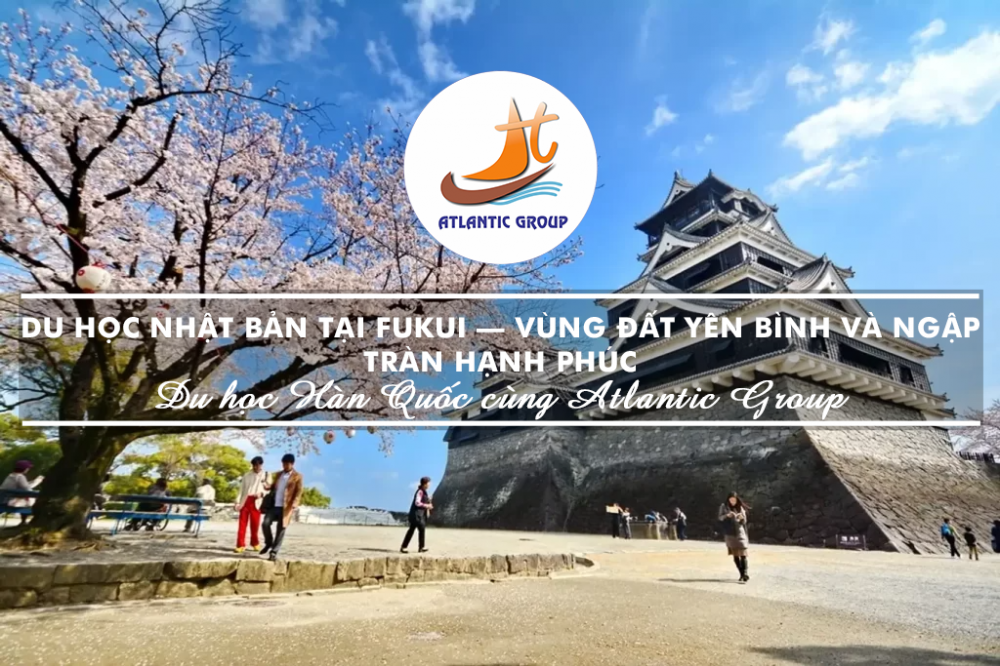 Du Học Nhật Bản Tại Fukui – Vùng Đất Yên Bình Và Ngập Tràn Hạnh Phúc